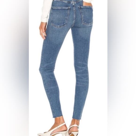 Agolde Sophie Distressed High Rise Ankle Skinny in Pentacle Size 28 - Picture 2 of 11
